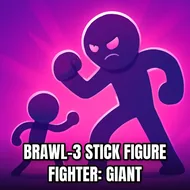 Brawl-3 Stick Figure Fighter: Giant - Street Brawl game