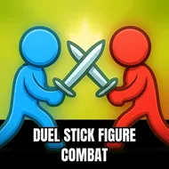 Duel Stick Figure Combat - Shadow Duel game