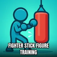 Fighter Stick Figure Training - Street Brawl game