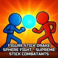 Figure Stick Drake Sphere Fight - Supreme Stick Combatants - Stickman Warriors game