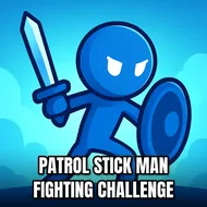 Patrol Stick Man Fighting Challenge - Stickman Warriors game