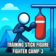 Training Stick Figure Fighter Camp-3 - Street Brawl game